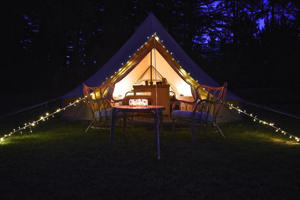 Glamping At Camping La Source Saint-Pierre-d'Argencon Bagian luar foto